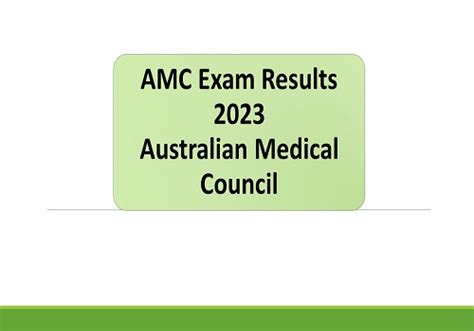 amc clinical results|Get the AMC Study Plan (Australian Medical Council).